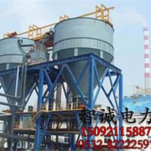 鋼制渣倉安裝完成